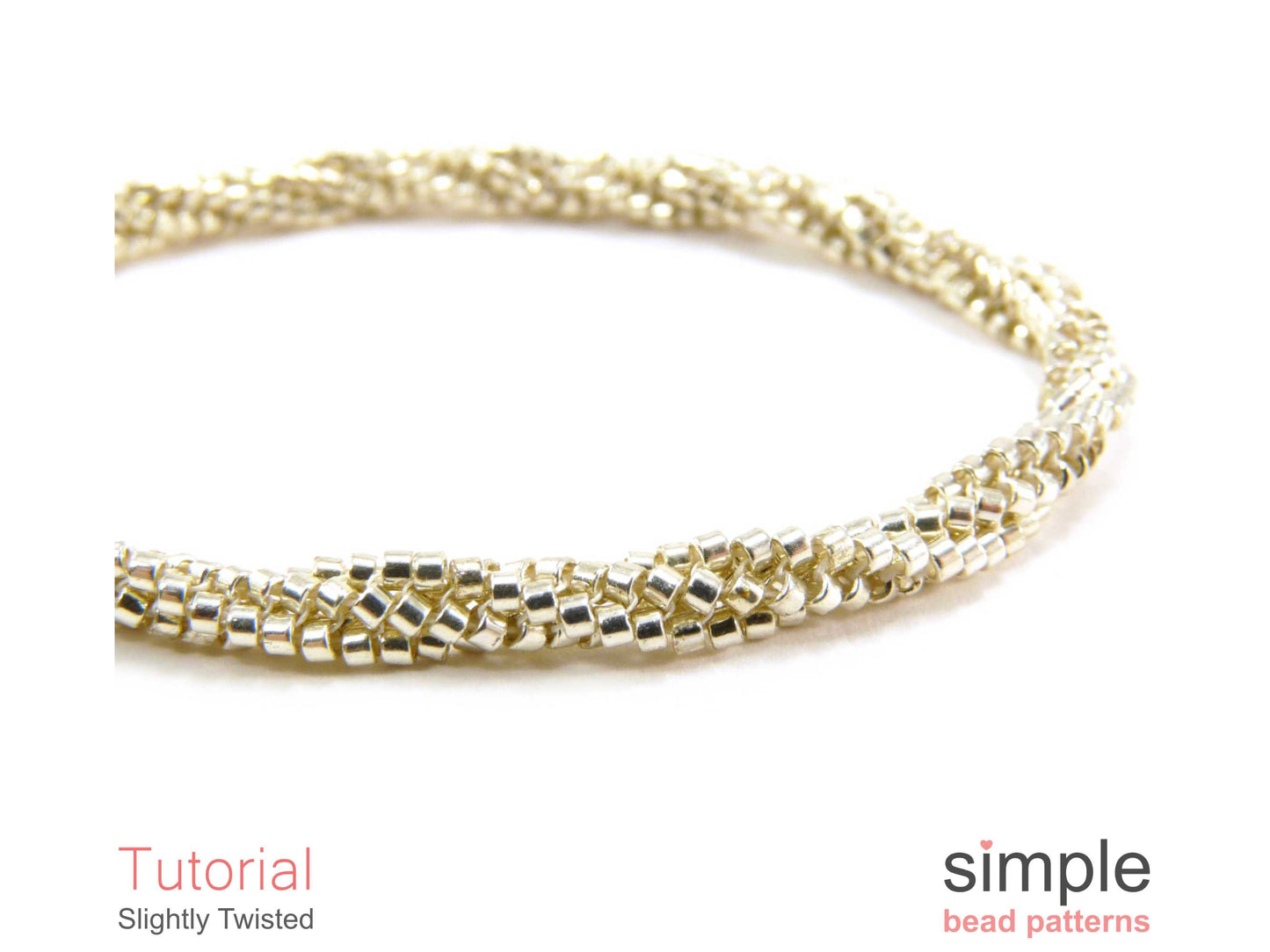 Slightly Twisted Bracelet & Necklace Beading Pattern