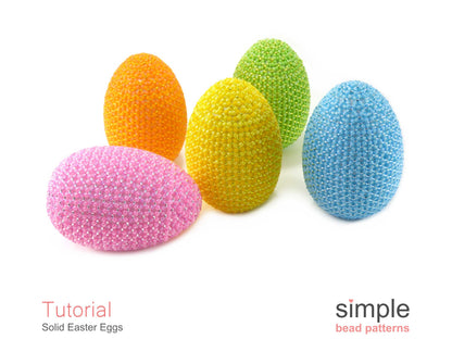Solid Easter Egg Beading Pattern