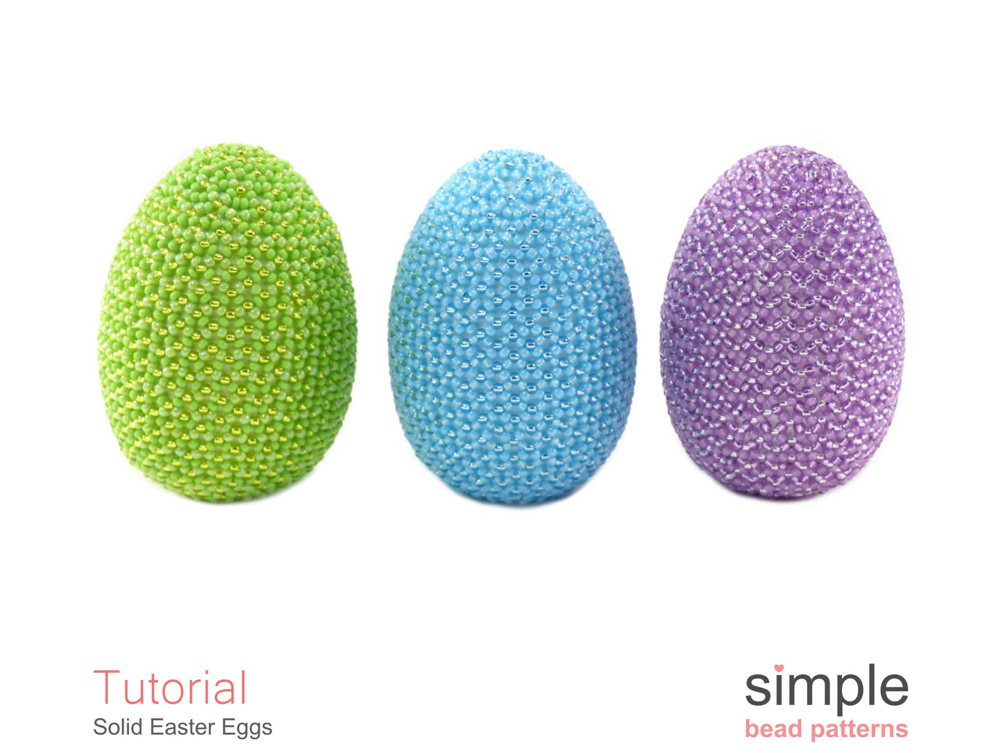 Solid Easter Egg Beading Pattern