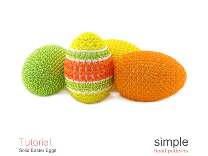 Solid Easter Egg Beading Pattern
