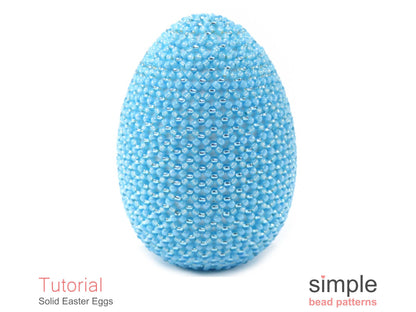 Solid Easter Egg Beading Pattern