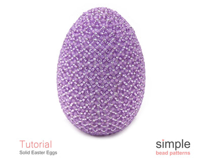 Solid Easter Egg Beading Pattern