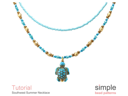 Southwest Summer Necklace Beading Pattern