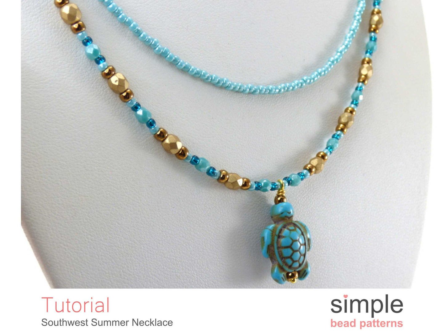 Southwest Summer Necklace Beading Pattern