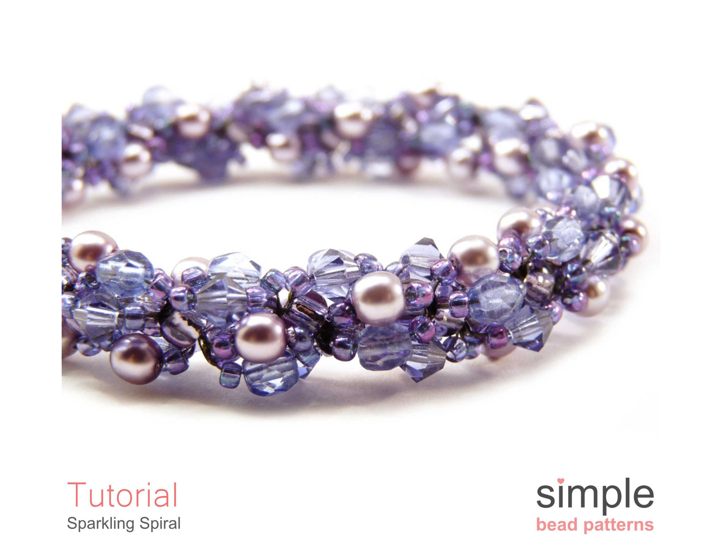 Sparkling Spiral Bracelet & Necklace Beading Pattern