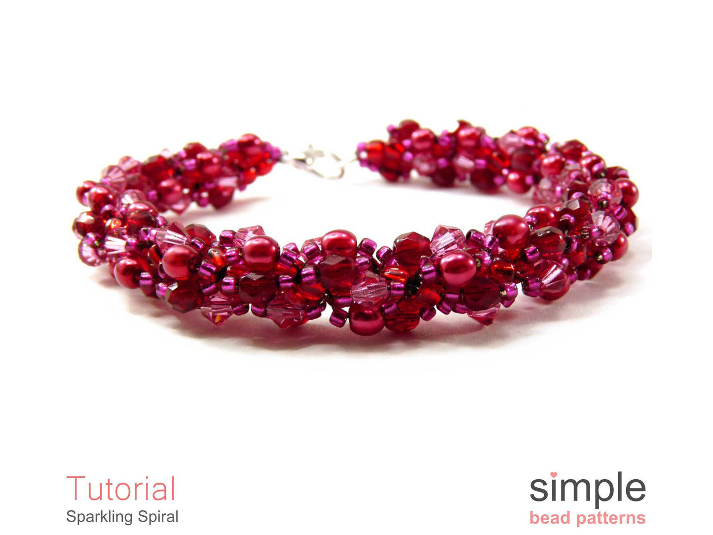 Sparkling Spiral Bracelet & Necklace Beading Pattern