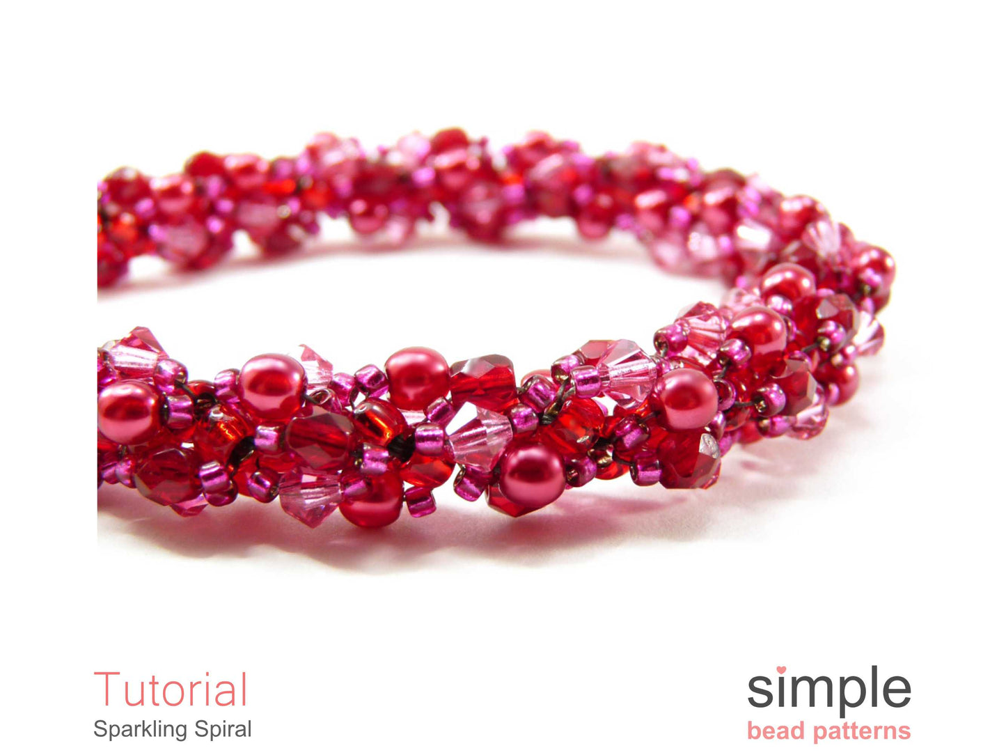 Sparkling Spiral Bracelet & Necklace Beading Pattern