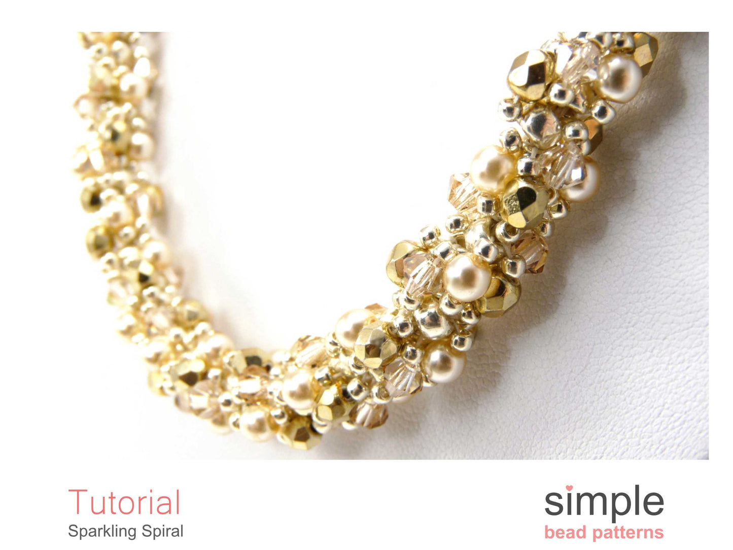 Sparkling Spiral Bracelet & Necklace Beading Pattern