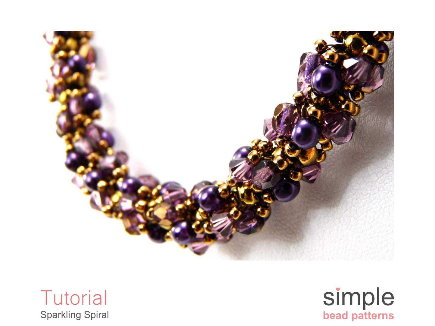 Sparkling Spiral Bracelet & Necklace Beading Pattern