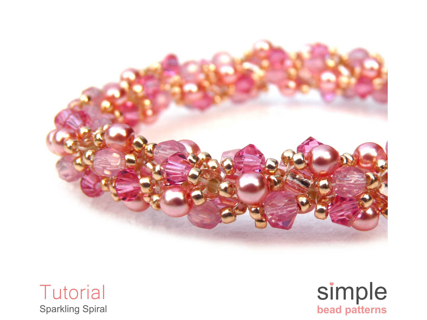 Sparkling Spiral Bracelet & Necklace Beading Pattern