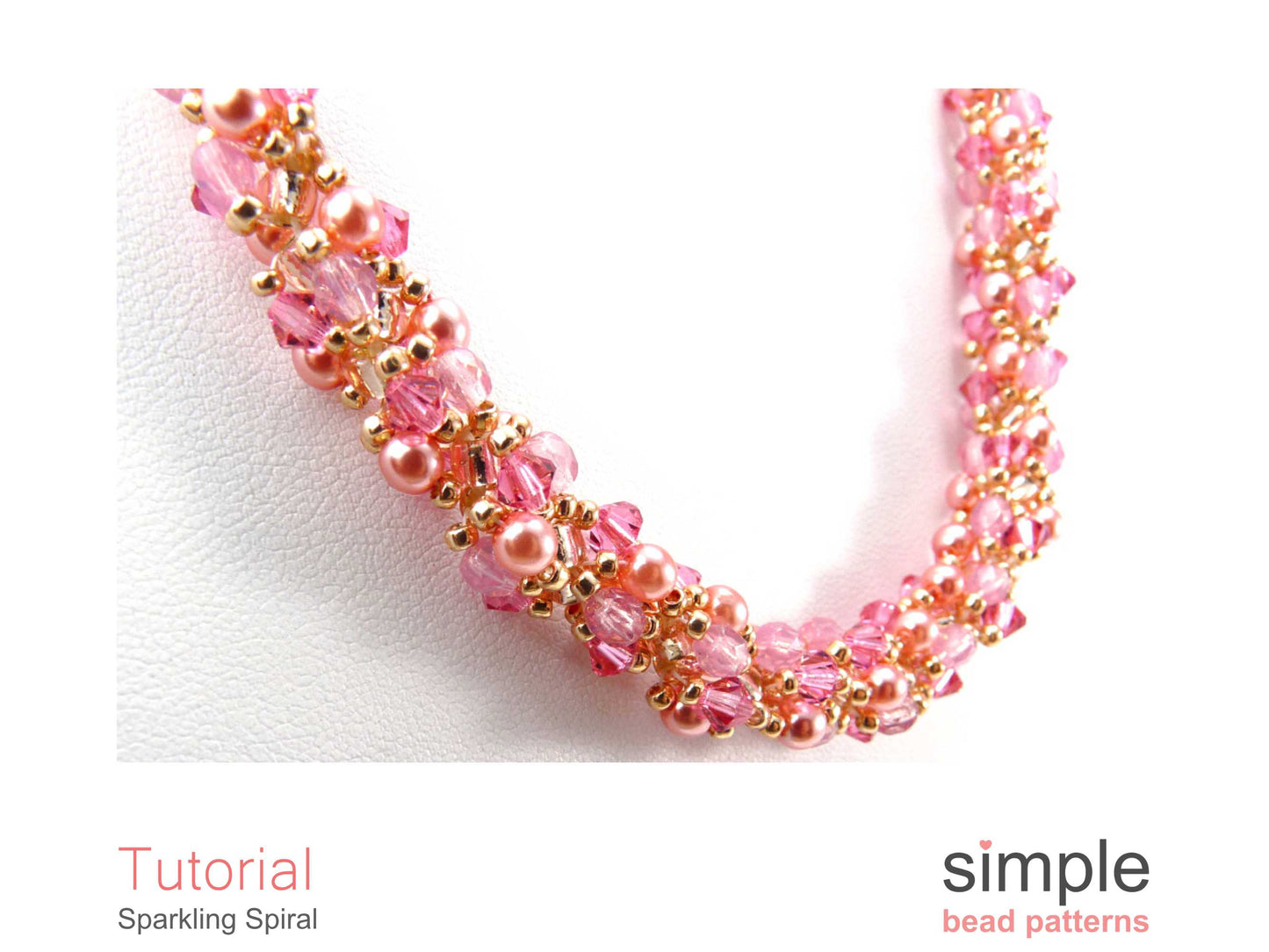 Sparkling Spiral Bracelet & Necklace Beading Pattern