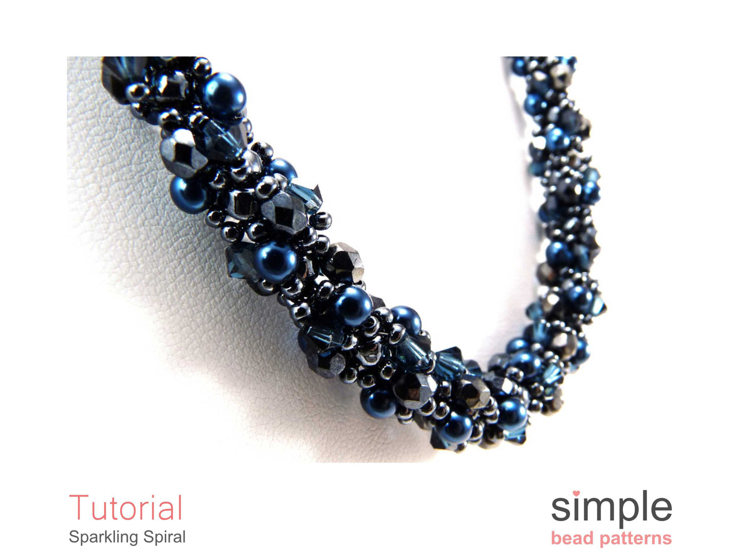 Sparkling Spiral Bracelet & Necklace Beading Pattern