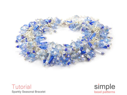 Sparkly Seasonal Bracelet Beading Pattern