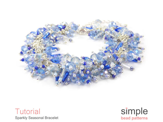 Sparkly Seasonal Bracelet Beading Pattern