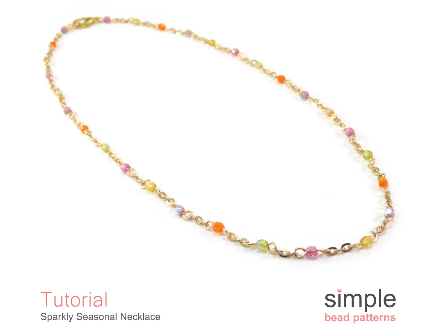 Sparkly Seasonal Necklace Beading Pattern