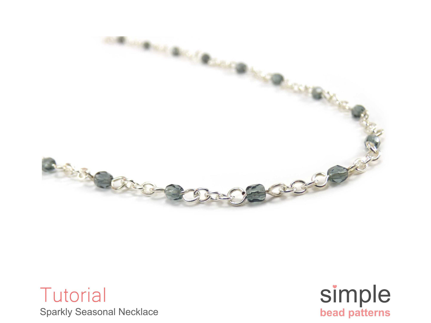 Sparkly Seasonal Necklace Beading Pattern