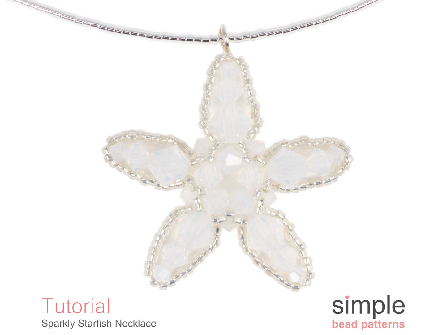 Sparkly Starfish Necklace Beading Pattern