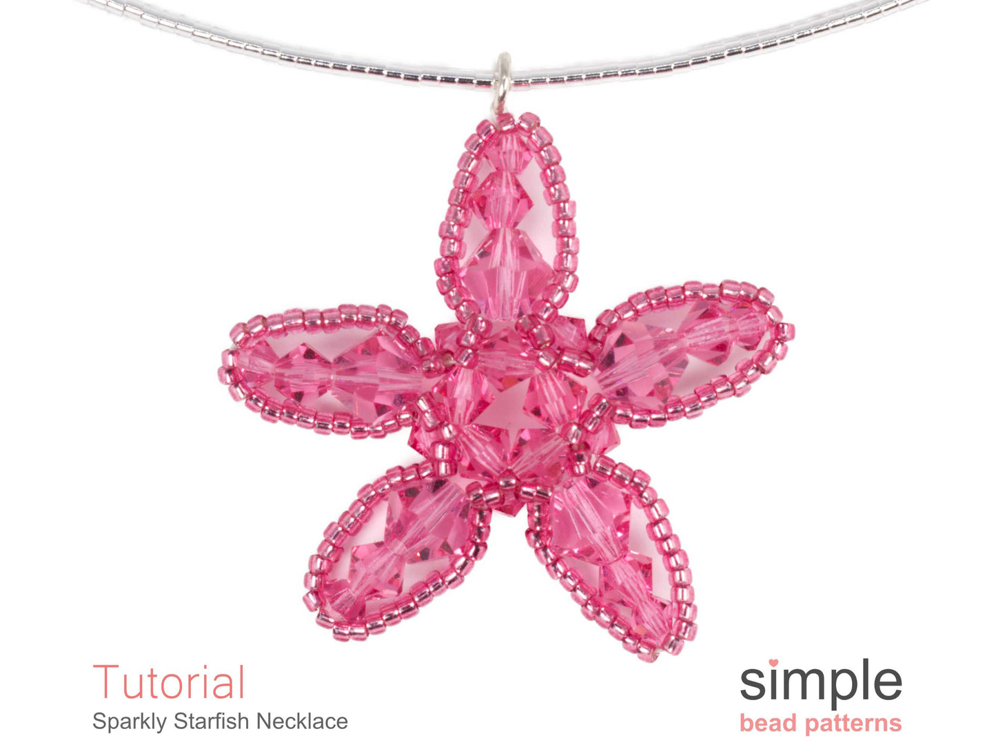 Sparkly Starfish Necklace Beading Pattern