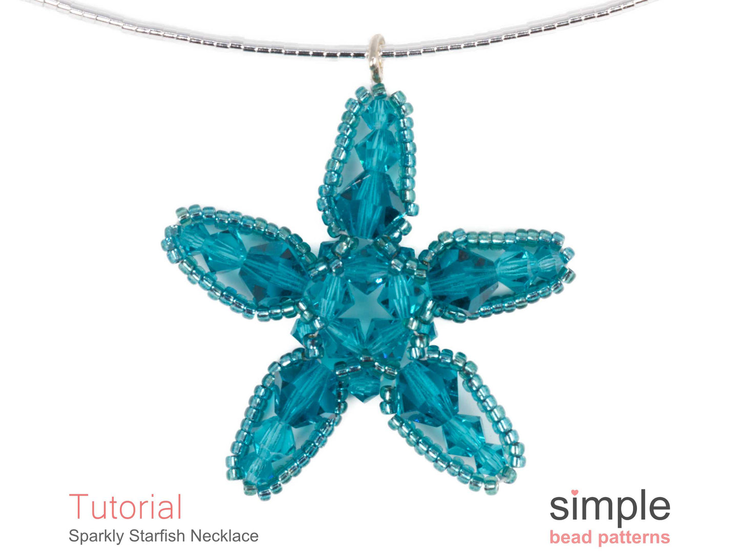 Sparkly Starfish Necklace Beading Pattern