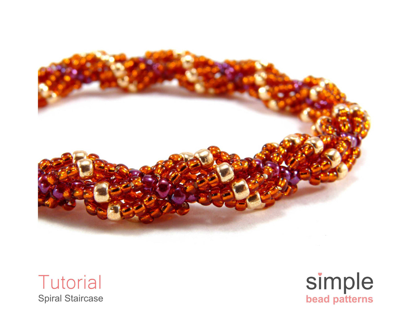Spiral Staircase Bracelet & Necklace Beading Pattern