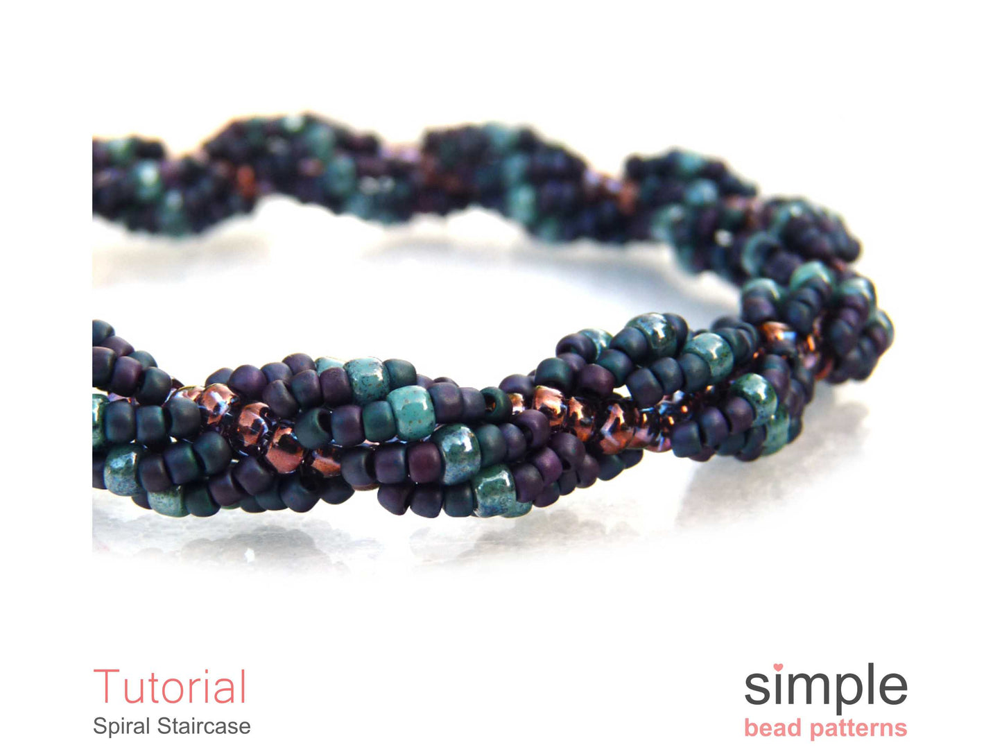 Spiral Staircase Bracelet & Necklace Beading Pattern