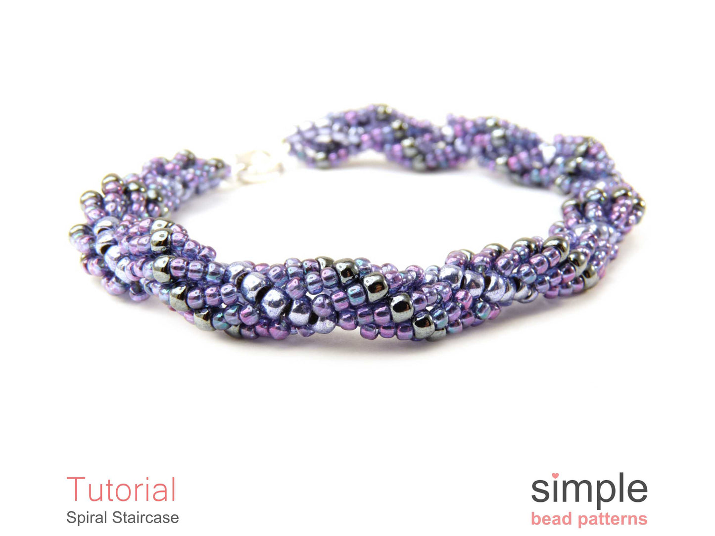 Spiral Staircase Bracelet & Necklace Beading Pattern