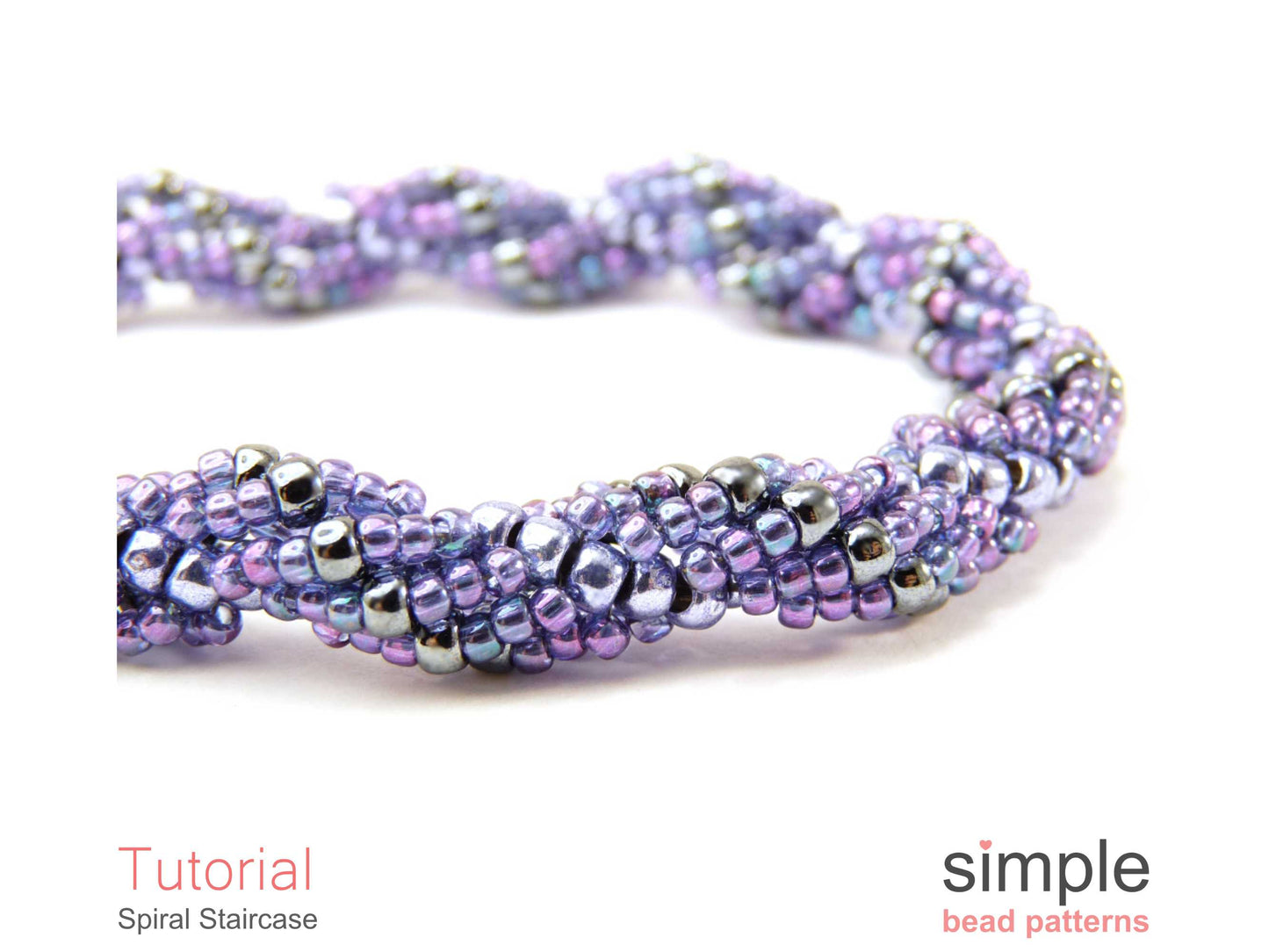 Spiral Staircase Bracelet & Necklace Beading Pattern