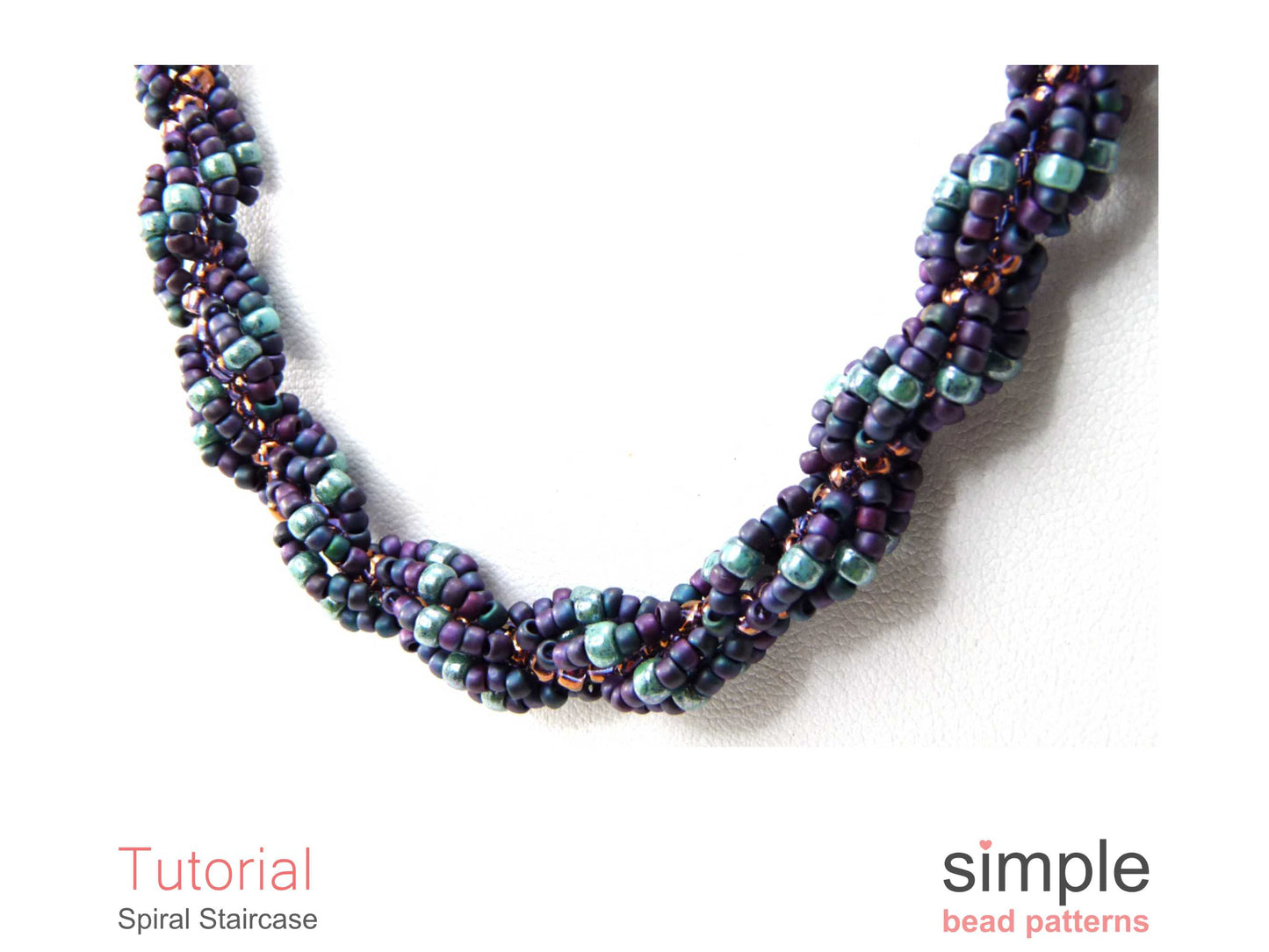 Spiral Staircase Bracelet & Necklace Beading Pattern