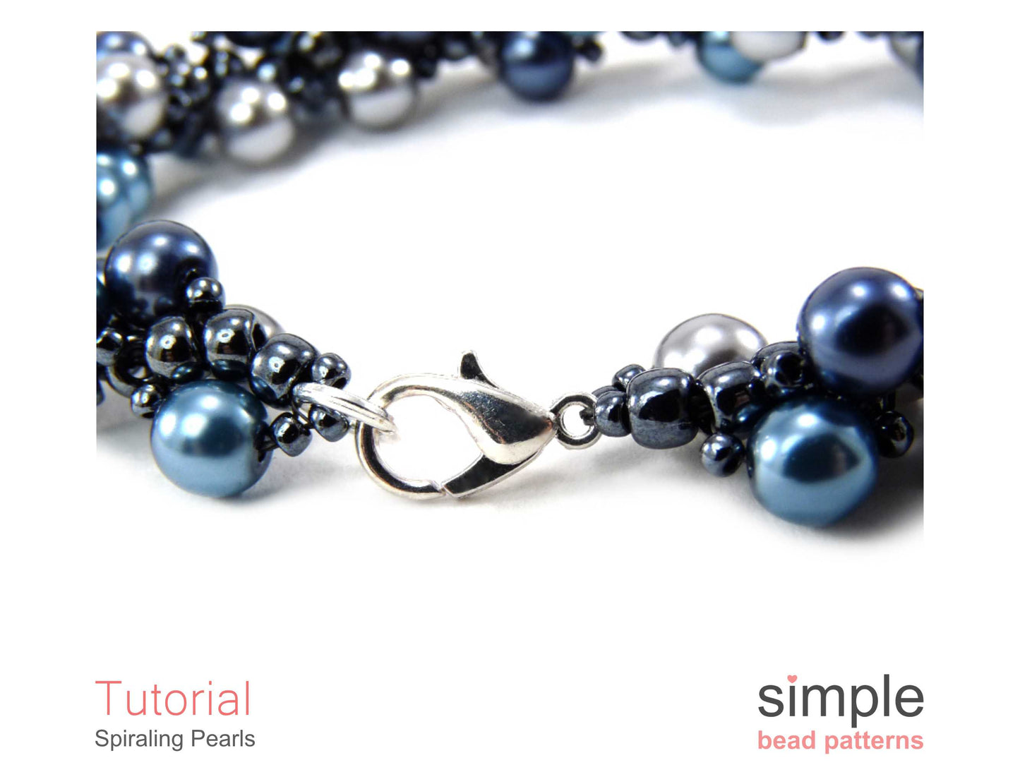 Spiraling Pearls Bracelet & Necklace Beading Pattern