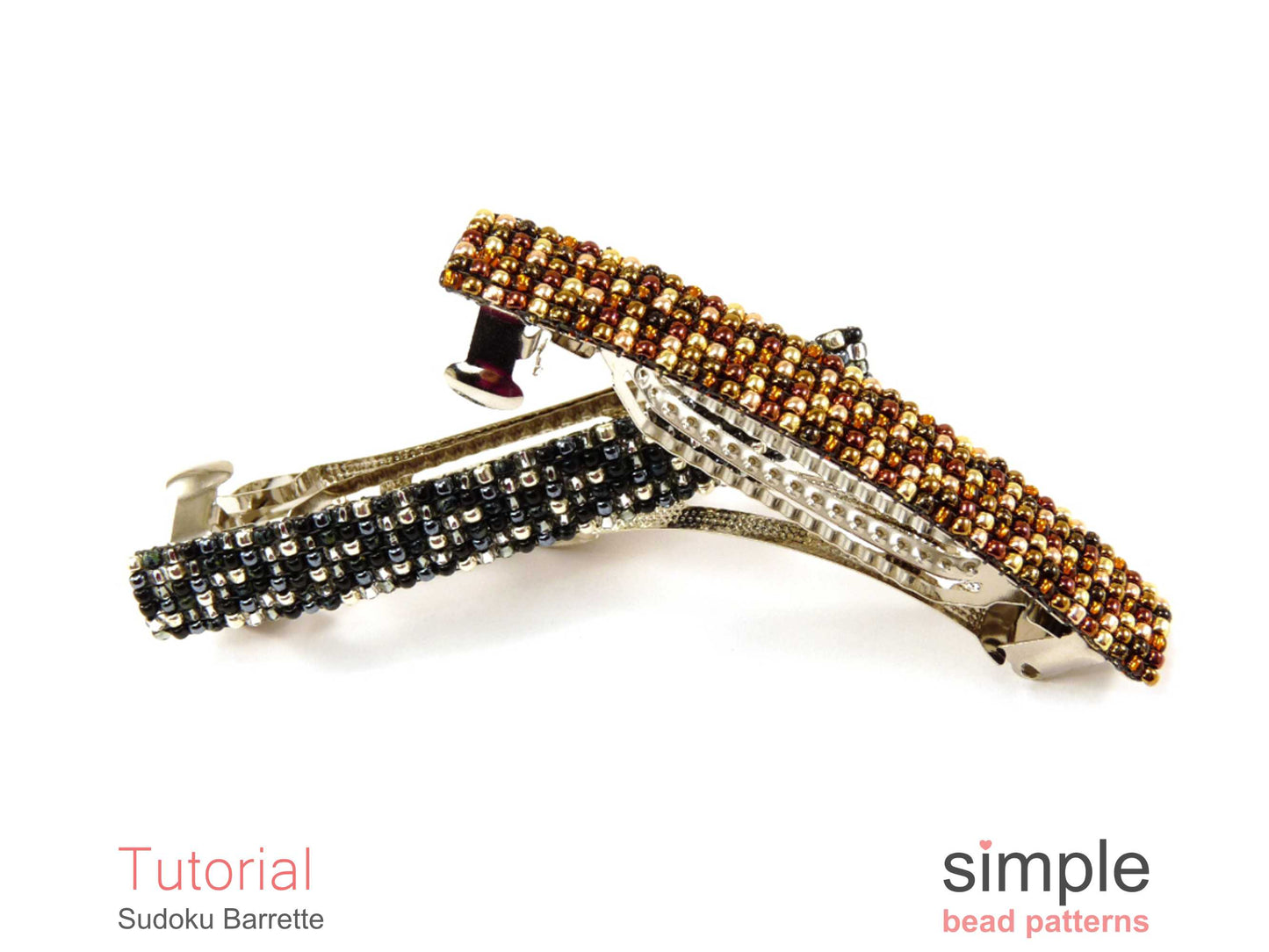 Sudoku Barrette Beading Pattern