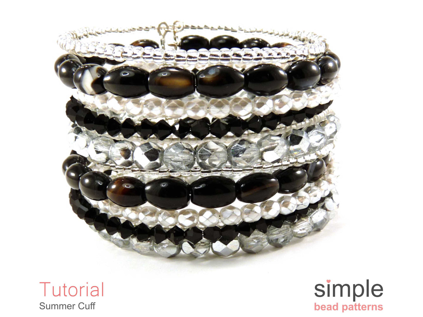 Summer Cuff Bracelet Beading Pattern