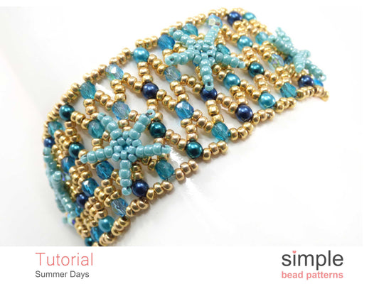 Summer Days Bracelet Beading Pattern