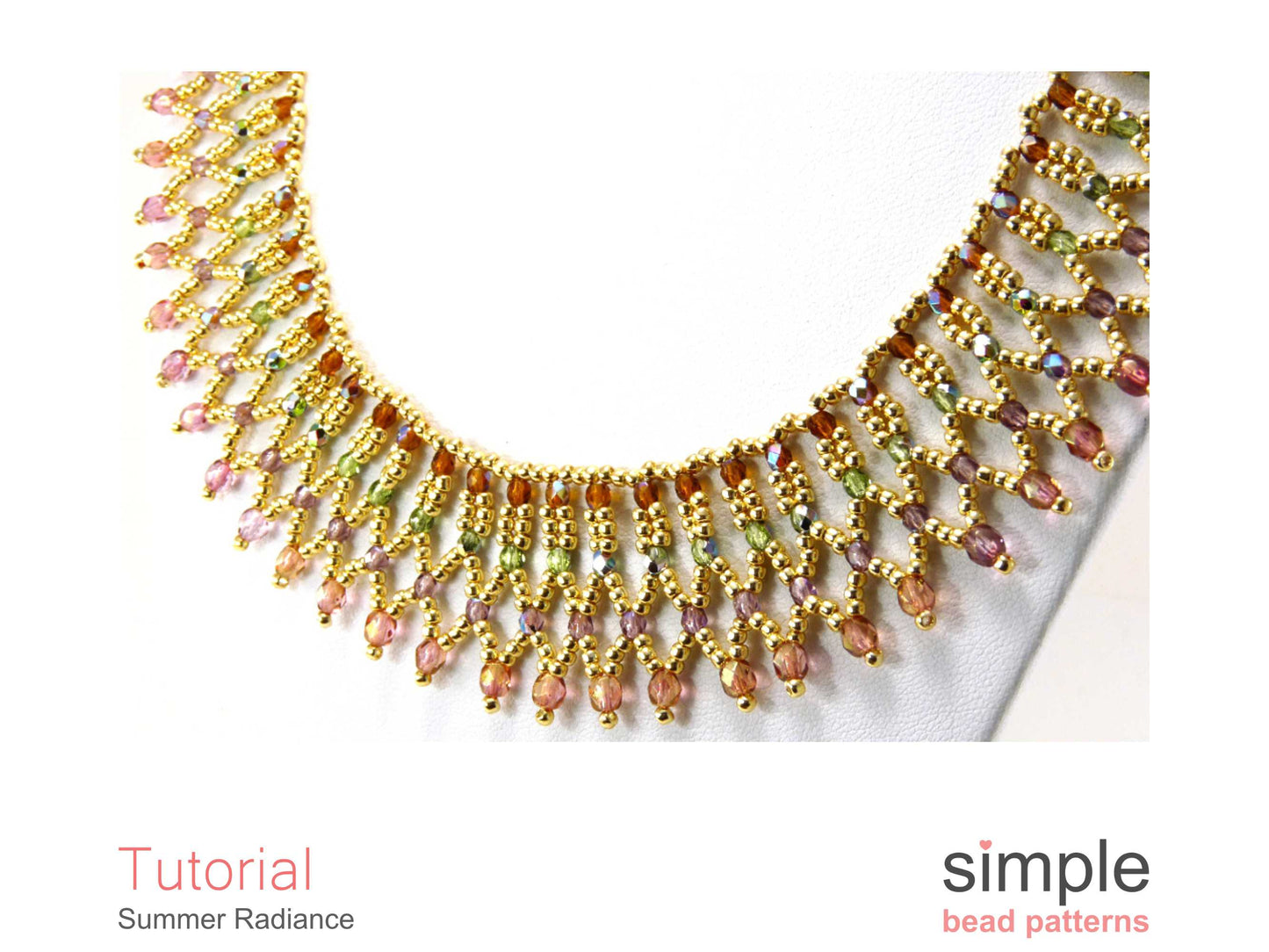 Summer Radiance Necklace Beading Pattern