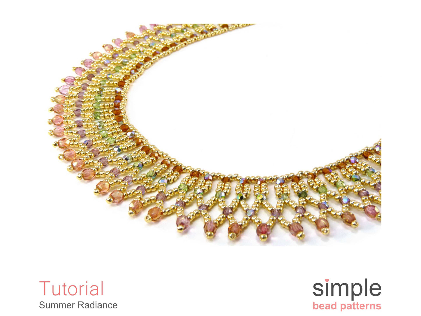 Summer Radiance Necklace Beading Pattern