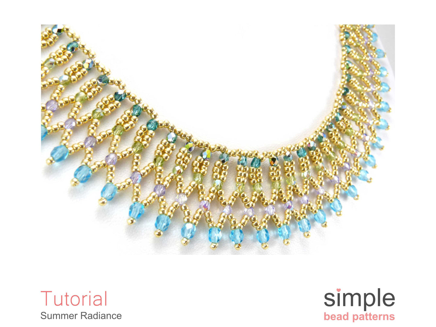 Summer Radiance Necklace Beading Pattern