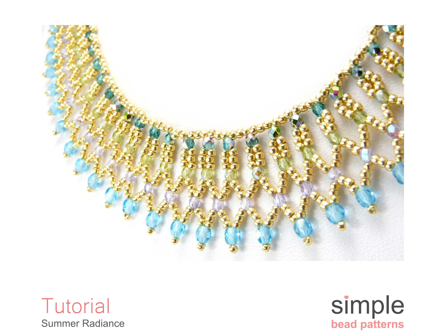 Summer Radiance Necklace Beading Pattern