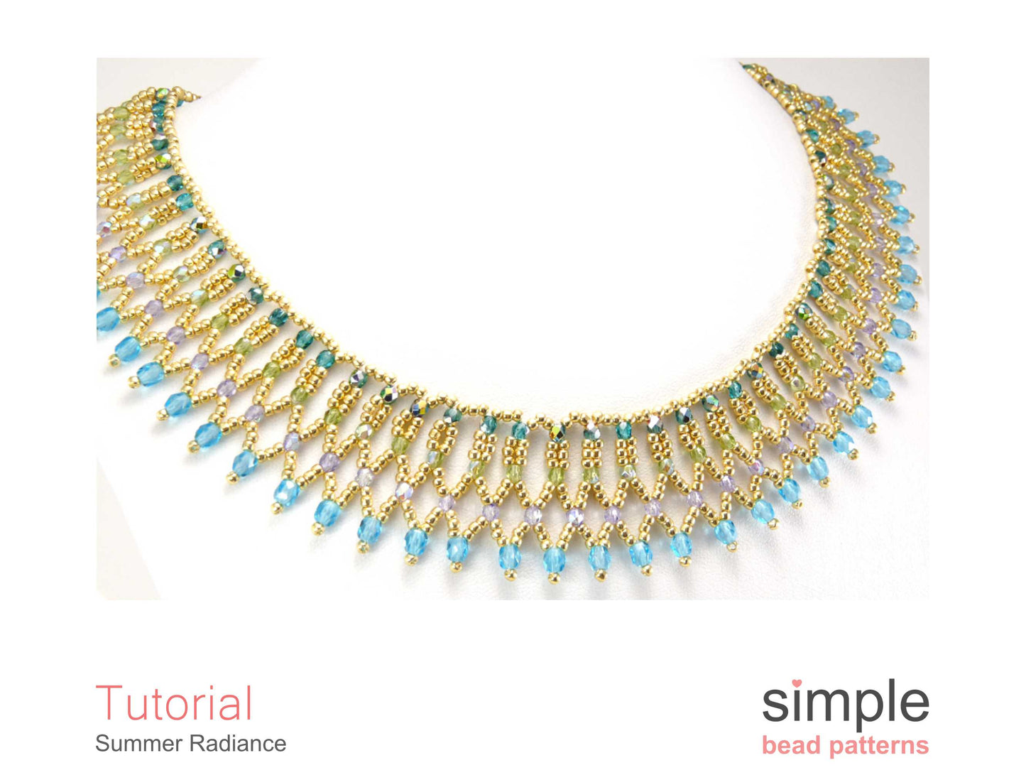 Summer Radiance Necklace Beading Pattern