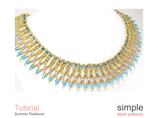 Summer Radiance Necklace Beading Pattern