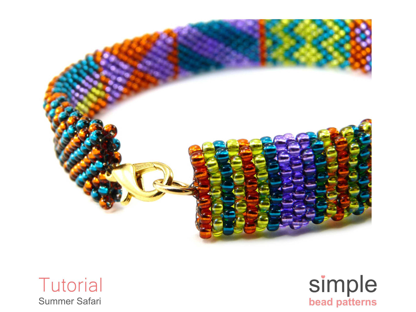 Summer Safari Bracelet Beading Pattern