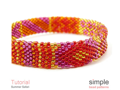 Summer Safari Bracelet Beading Pattern