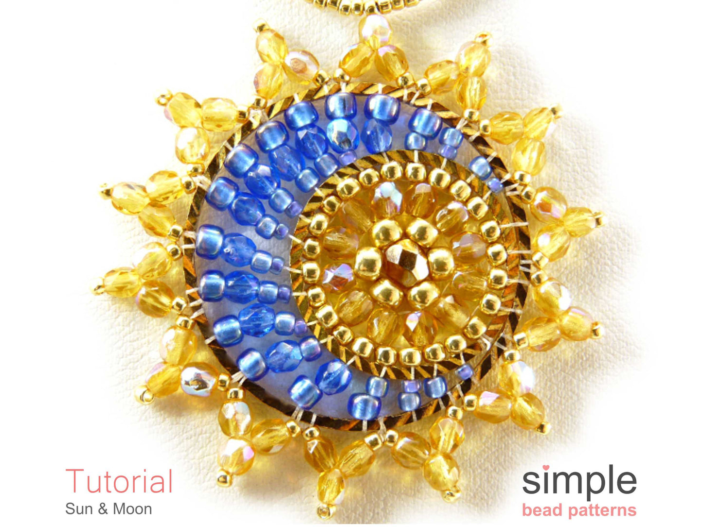 Sun & Moon Necklace Beading Pattern