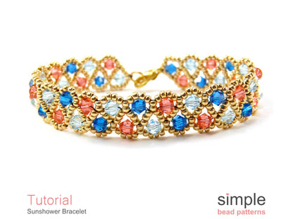 Sunshower Bracelet Beading Pattern