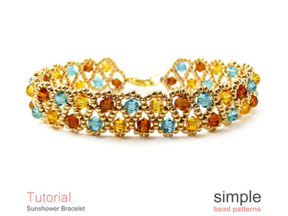 Sunshower Bracelet Beading Pattern