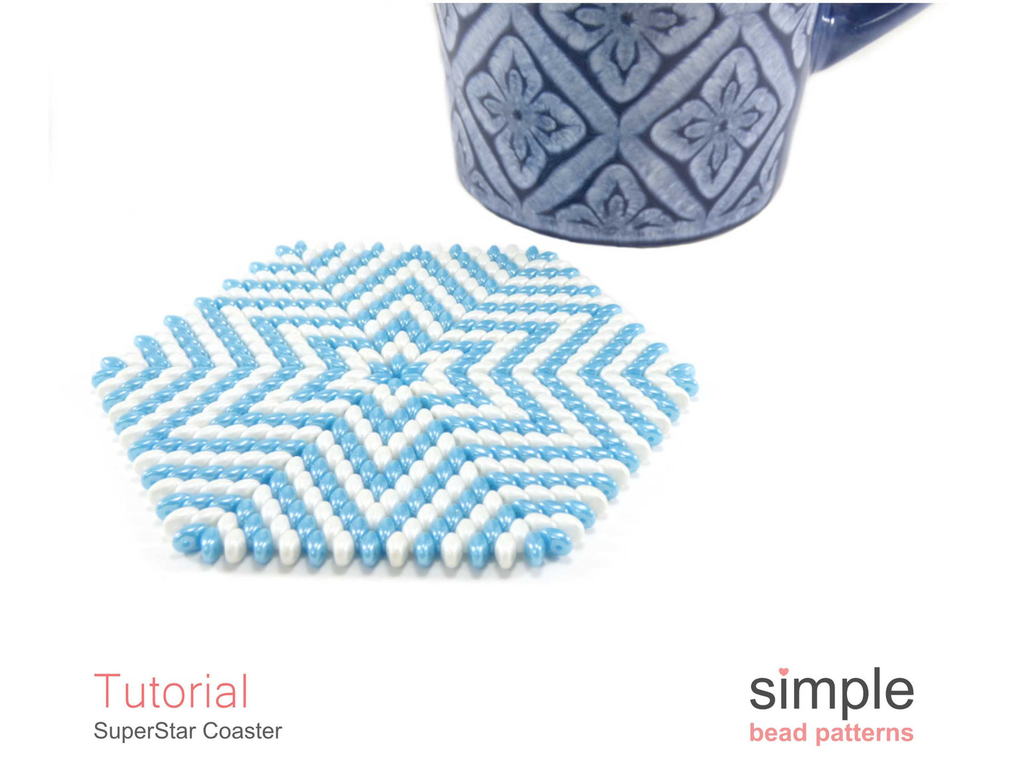 SuperStar Coaster Beading Pattern