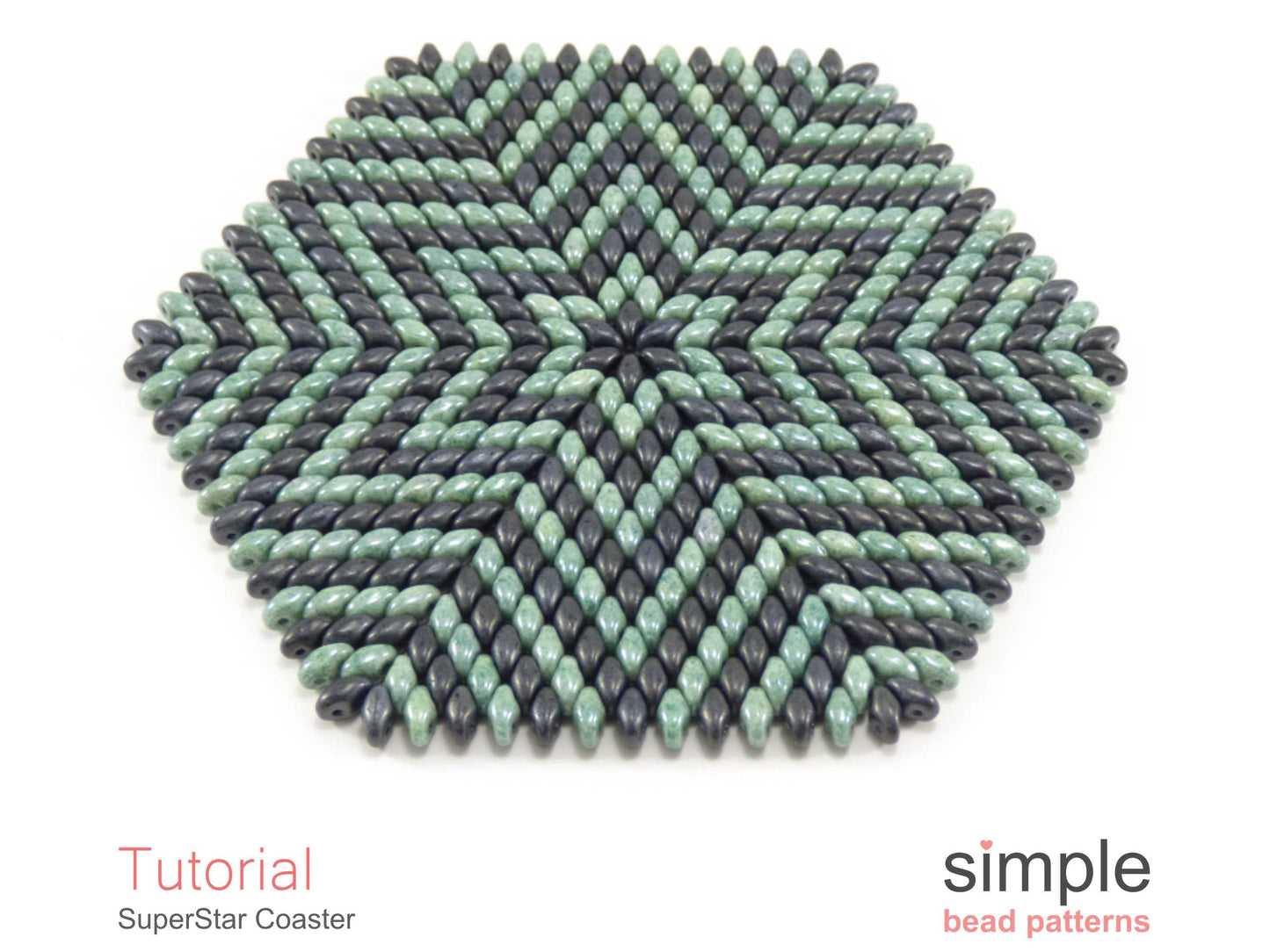 SuperStar Coaster Beading Pattern