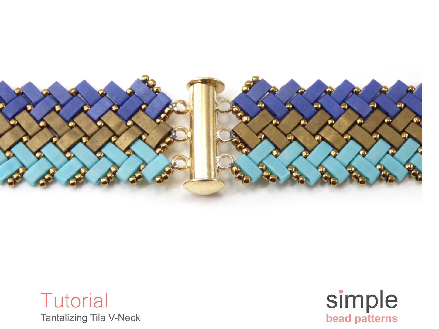 Tantalizing Tila V-Necklace Beading Pattern