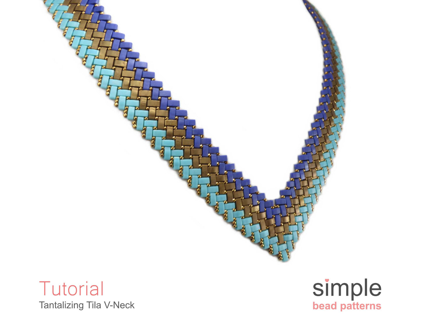 Tantalizing Tila V-Necklace Beading Pattern