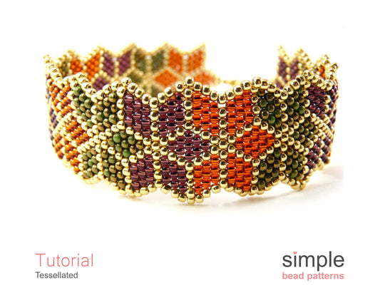 Tessellated Bracelet Beading Pattern