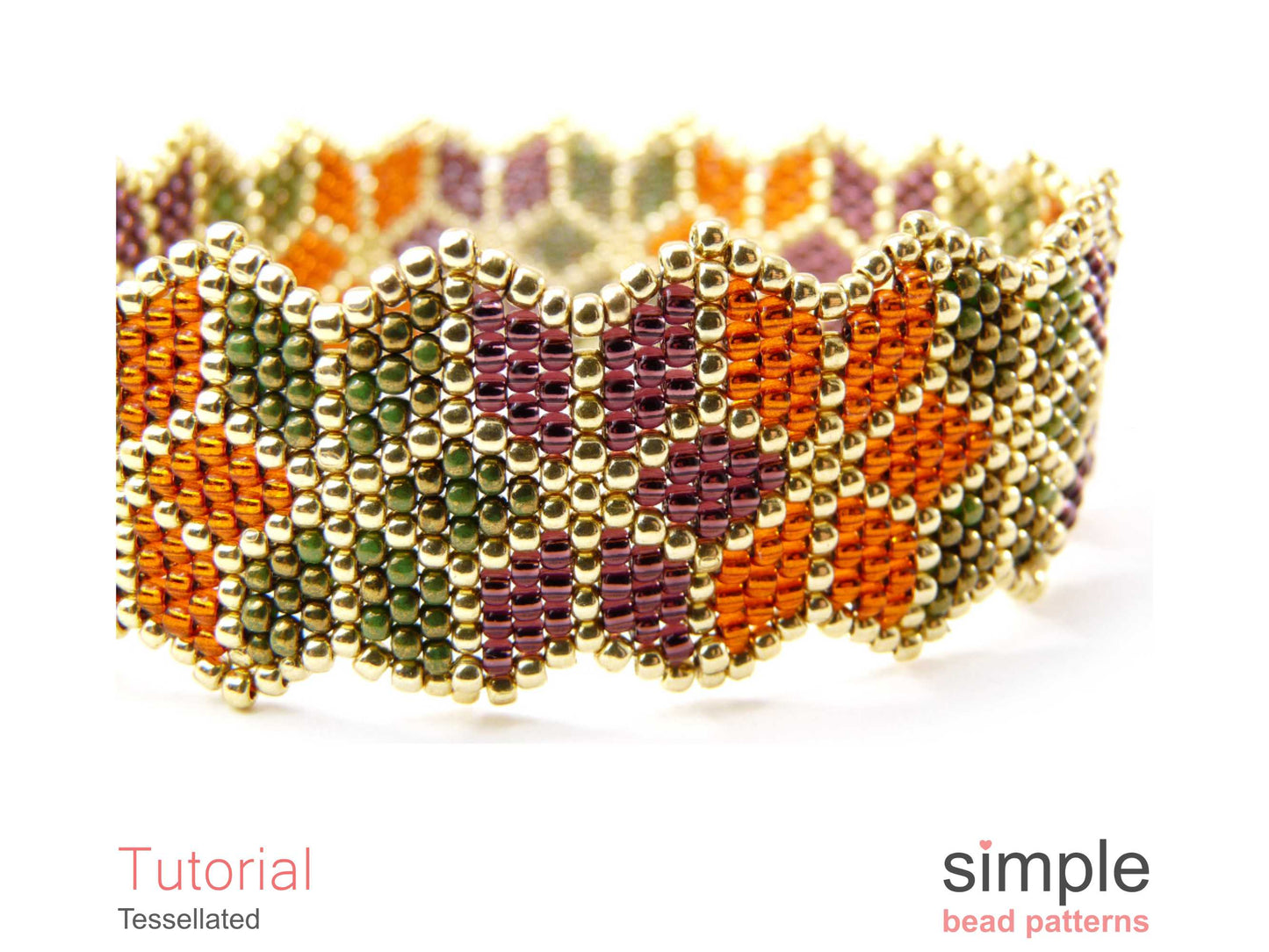 Tessellated Bracelet Beading Pattern