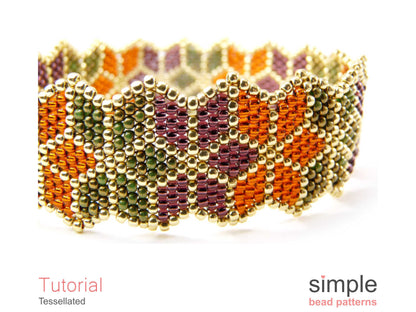 Tessellated Bracelet Beading Pattern